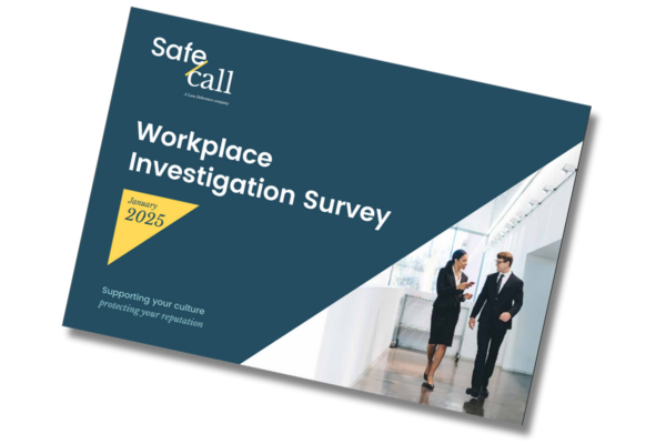 Workplace Investigation Survey 2025 Results